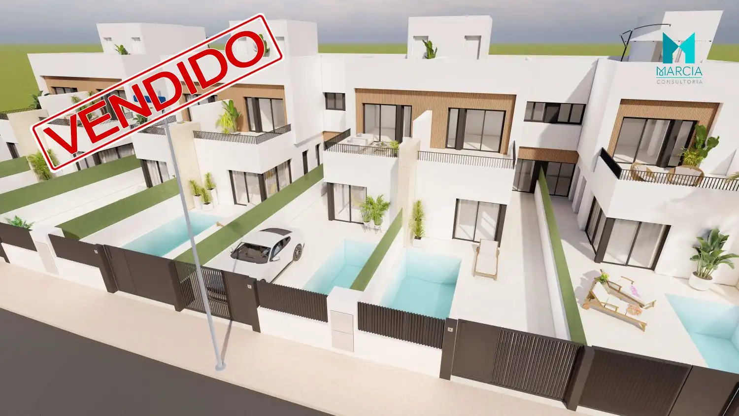 Villa con piscina in vendita a Santiago de la Ribera