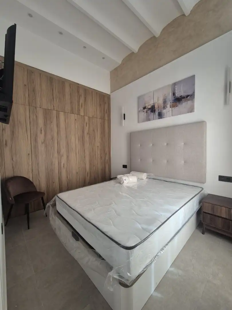 Schlafzimmer von Wohnungen zur Miete in Sevilla mit Klimaanlage und Möbliert