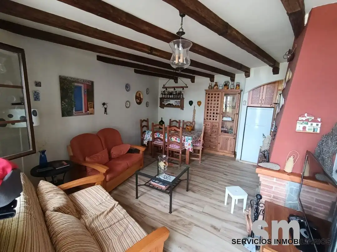 Living room of Flat for sale in Benaocaz  with Heating and Furnished