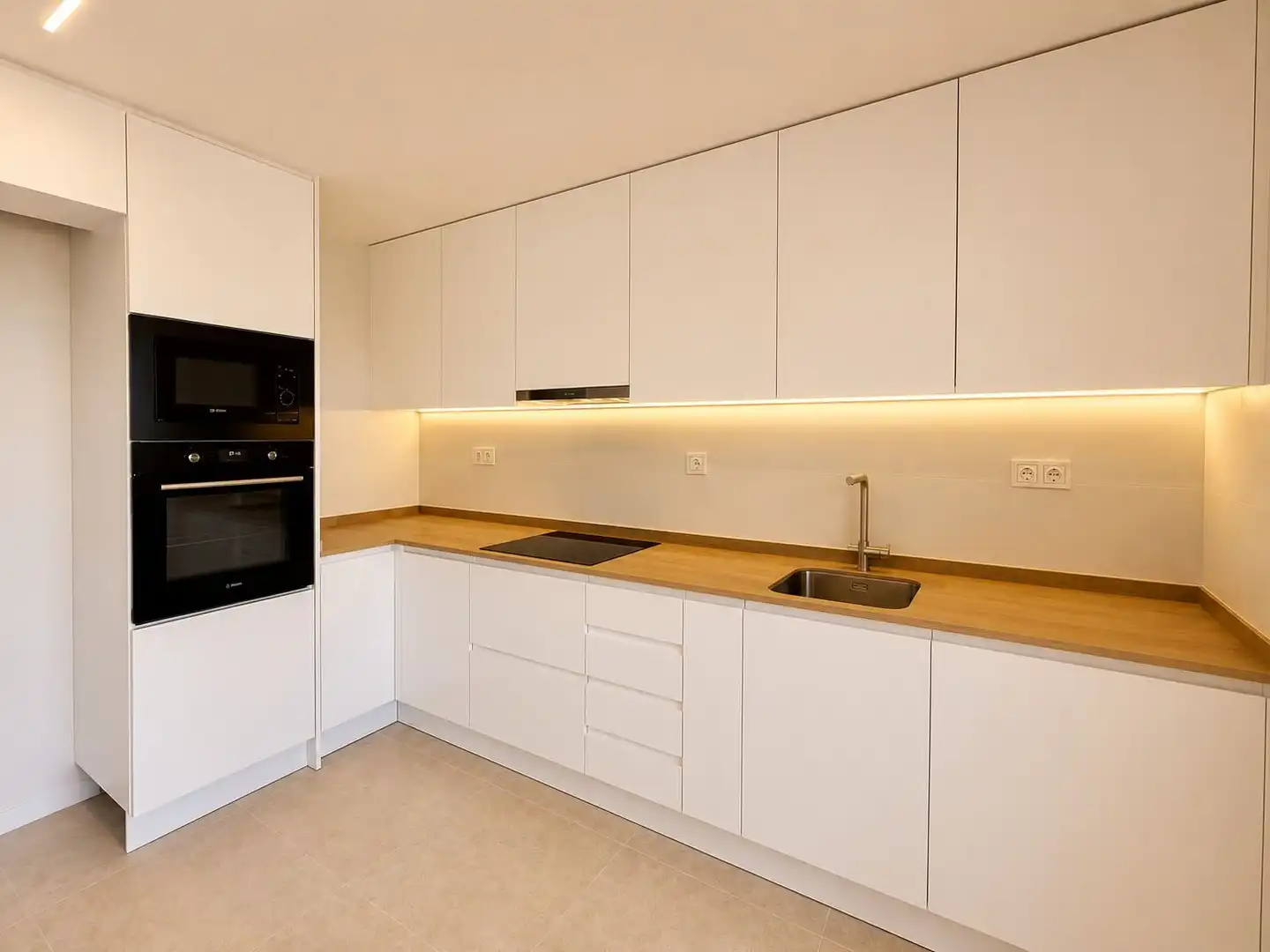 Kitchen of Attic for sale in Aspe  with Air Conditioner, Terrace and Storage room