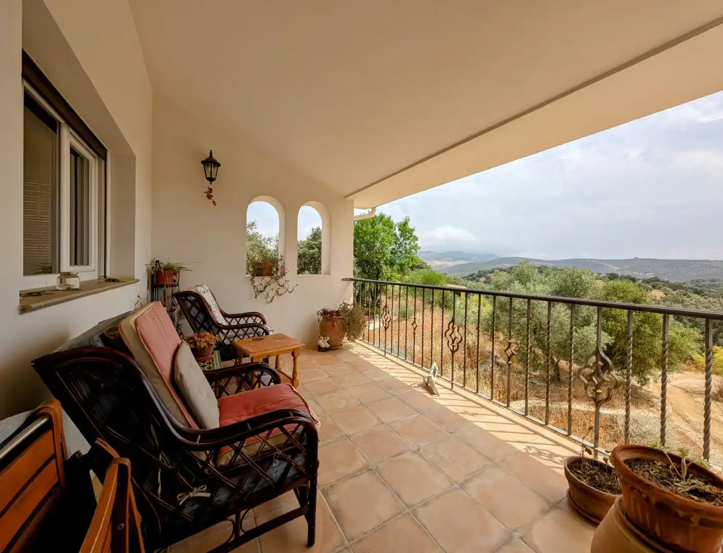Terrassa de Casa o xalet en venda en Loja amb Calefacció, Jardí privat i Terrassa