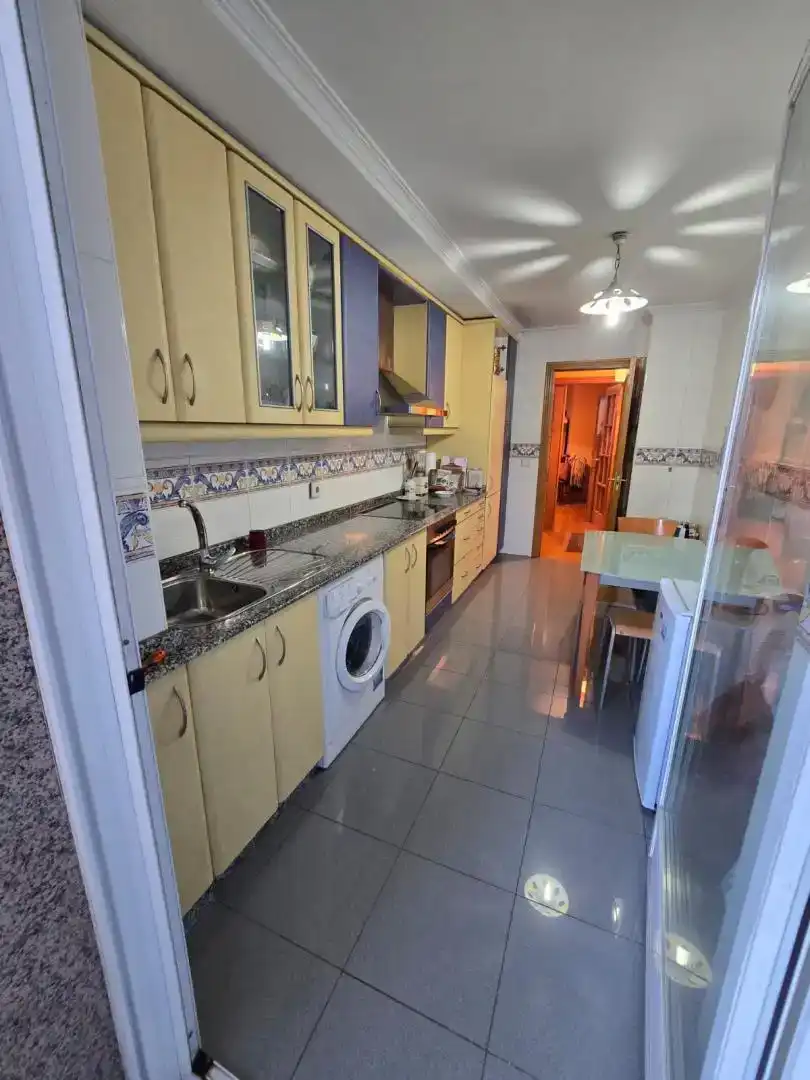Kitchen of Flat for sale in Ourense Capital   with Balcony