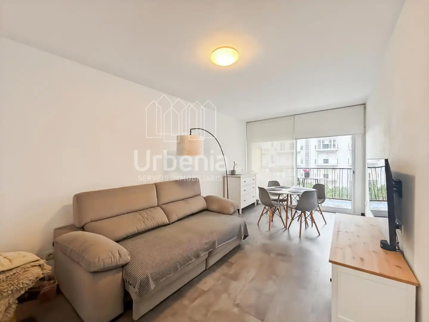 Exterior view of Flat for sale in Blanes  with Air Conditioner, Terrace and Swimming Pool
