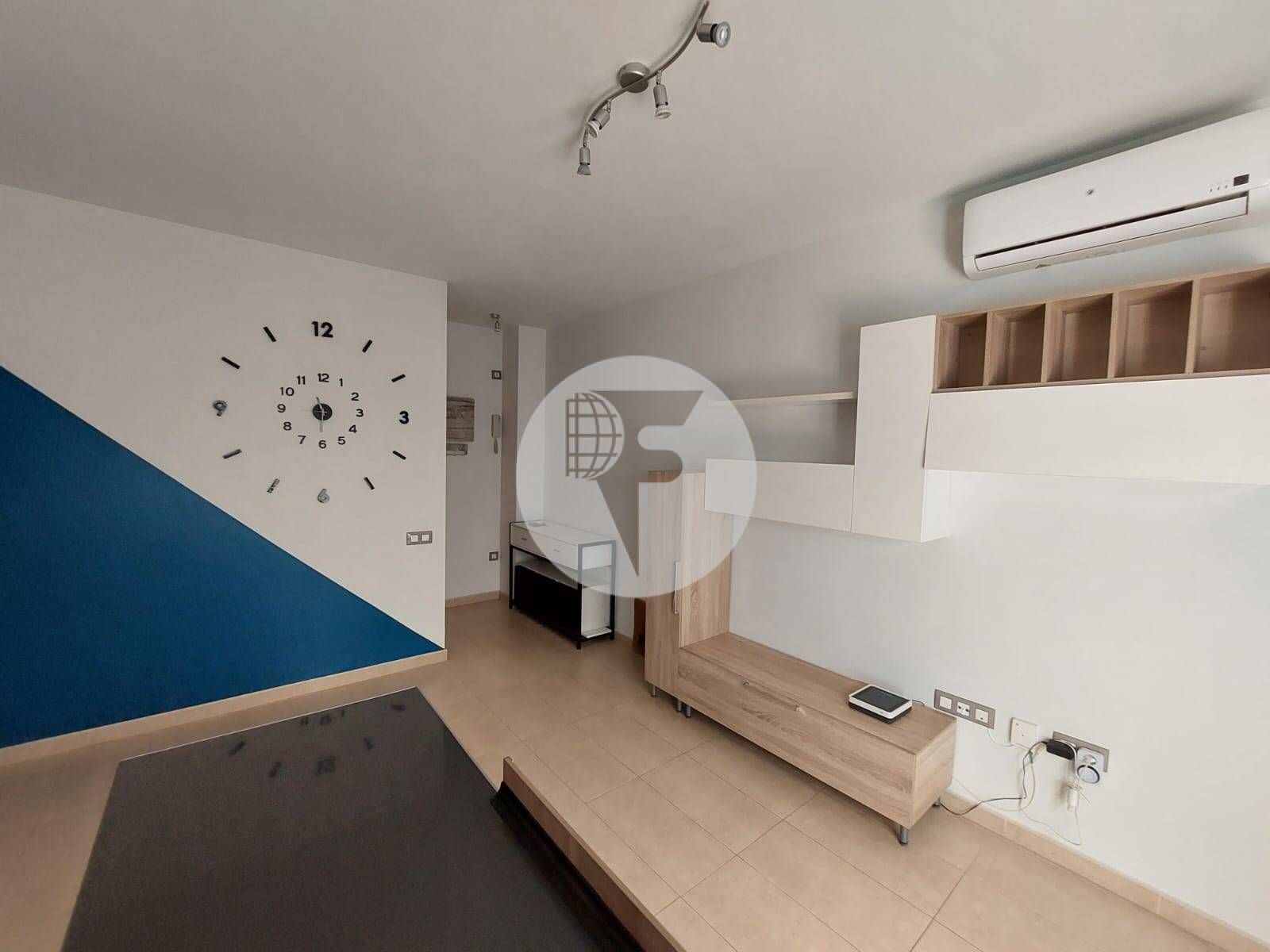 Sala d'estar de Planta baixa de lloguer en Terrassa amb Aire condicionat, Calefacció i Moblat