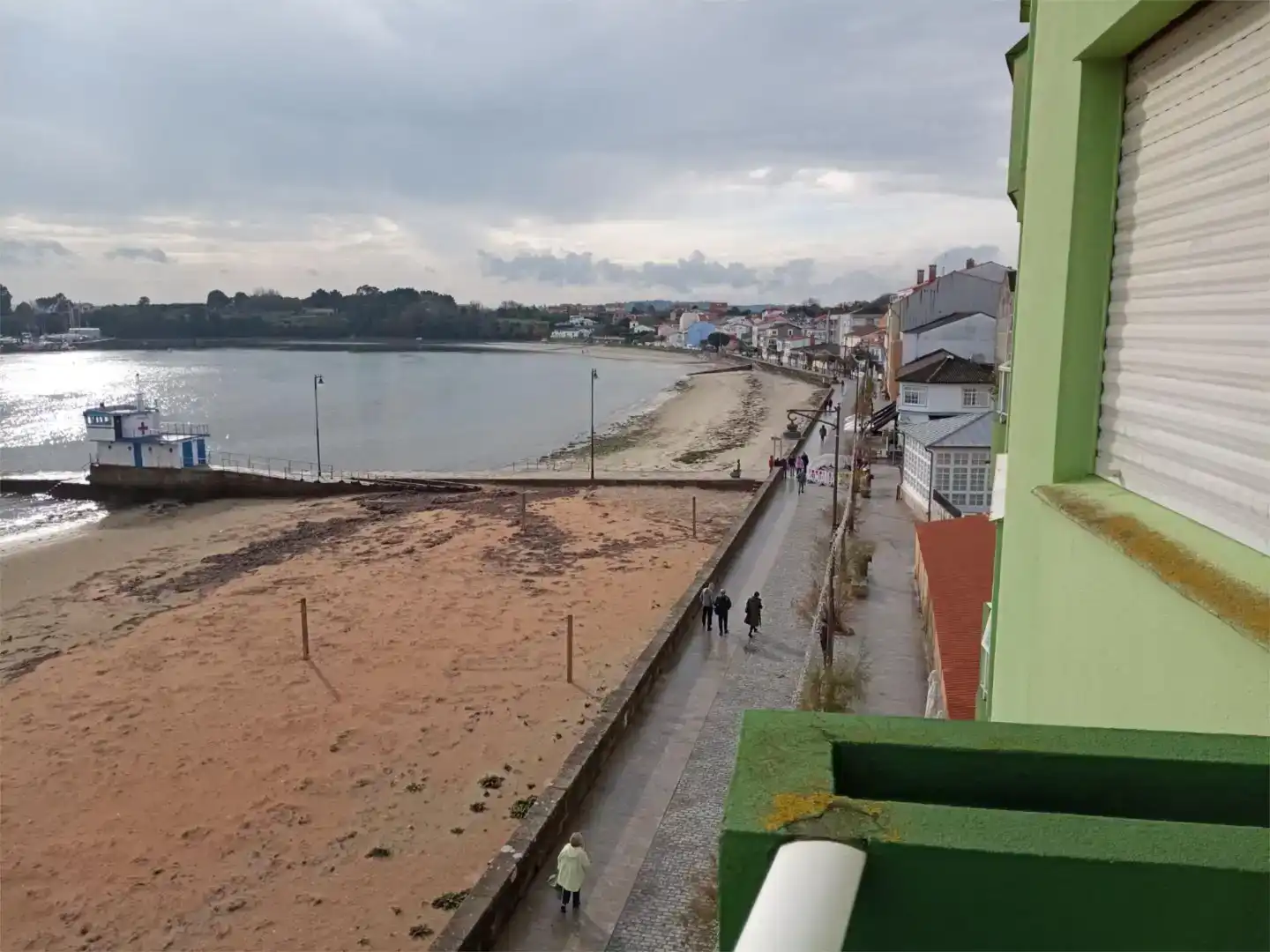 Vista exterior de Piso de alquiler en Ares, A Coruña
