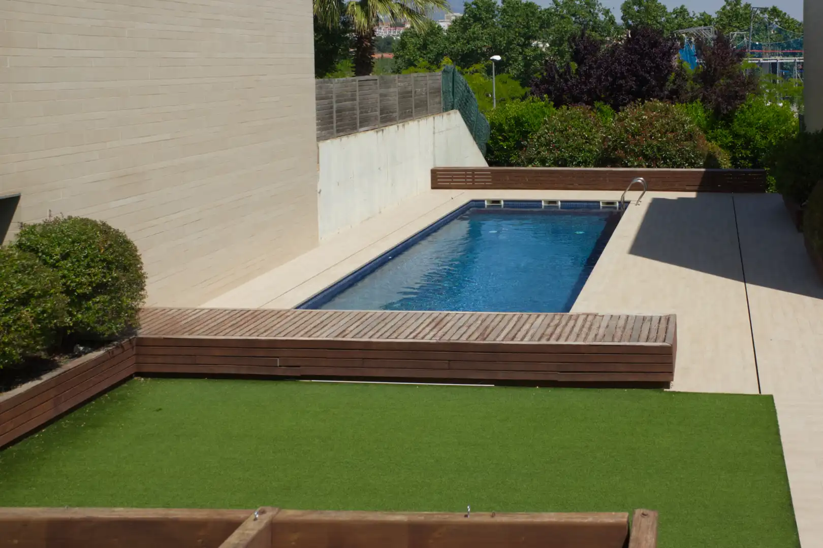 Swimming pool of Detached homes for sale in Sant Quirze del Vallès  with Heating, Private garden and Terrace