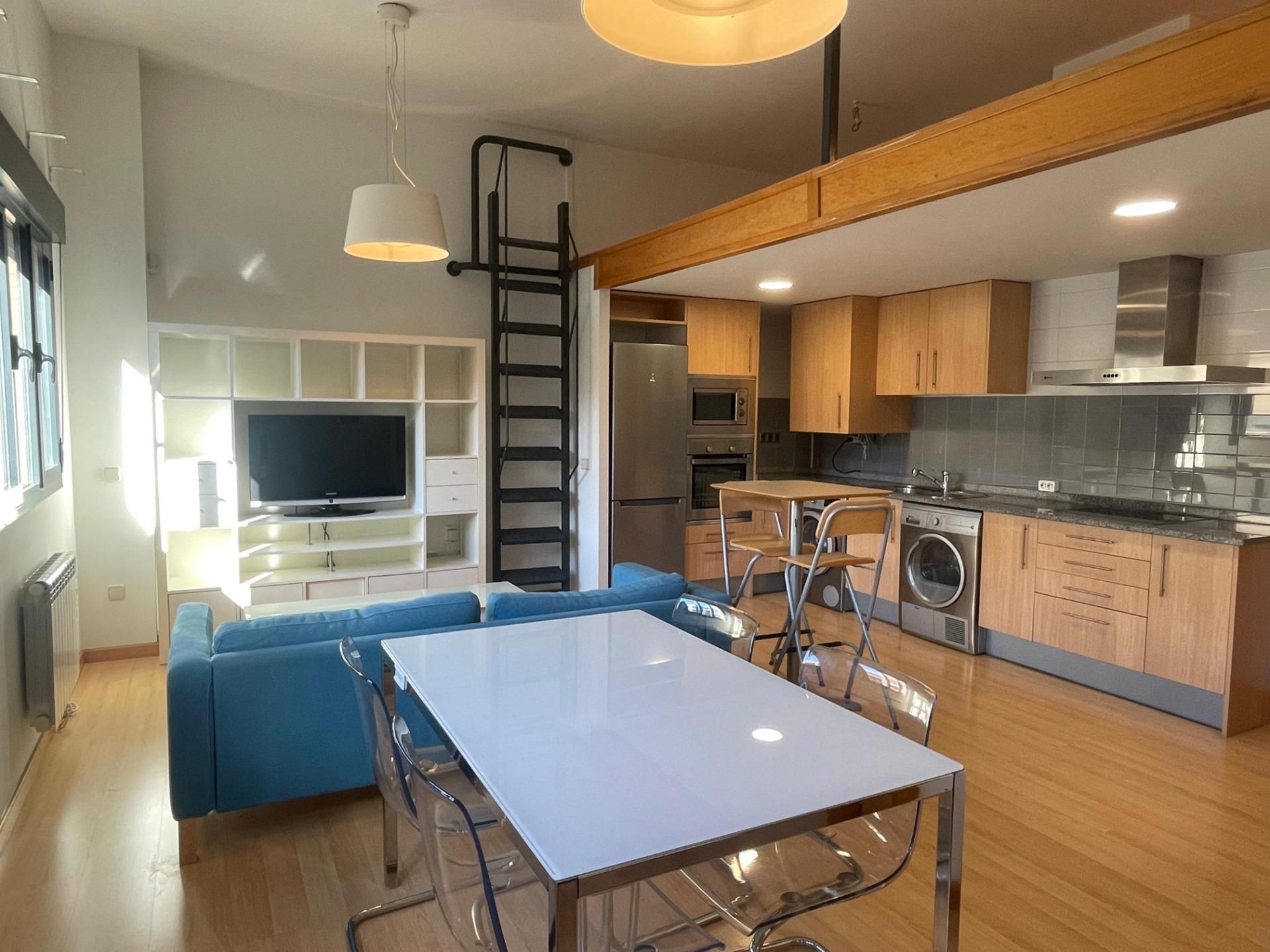 Cuina de Pis de lloguer en Getafe amb Aire condicionat, Calefacció i Piscina comunitària