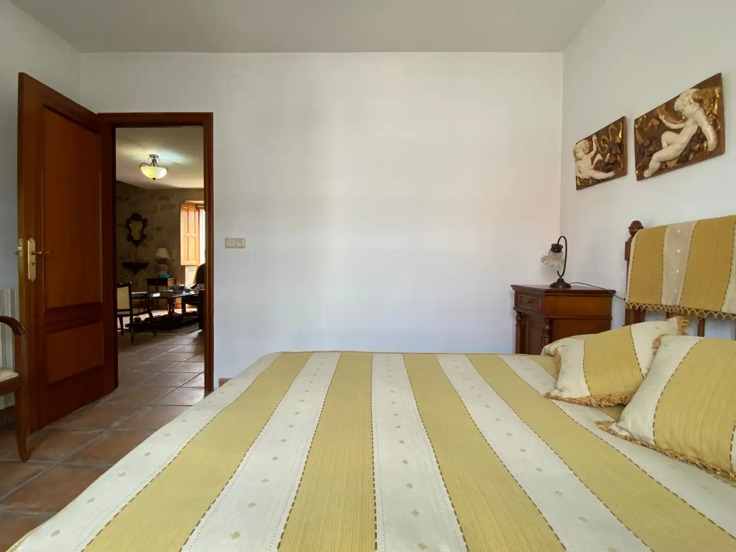 Bedroom of Houses for sale in A Estrada   with Heating, Private garden and Terrace