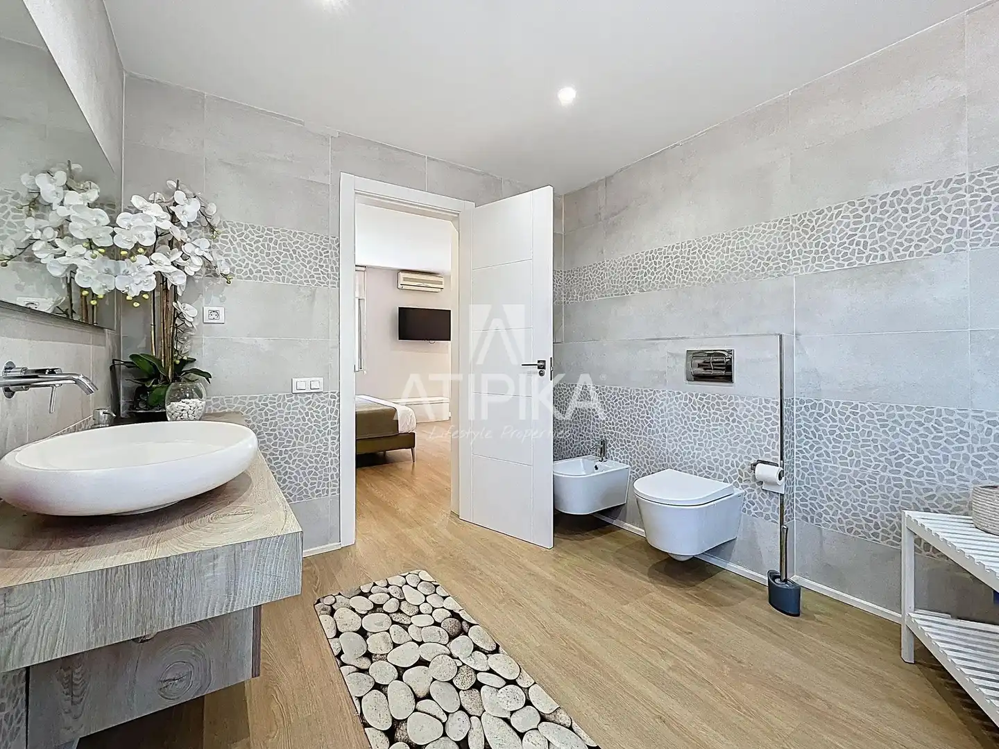 Baño de Casa o chalet en venta en Sant Pere de Ribes con Aire acondicionado, Calefacción y Parquet