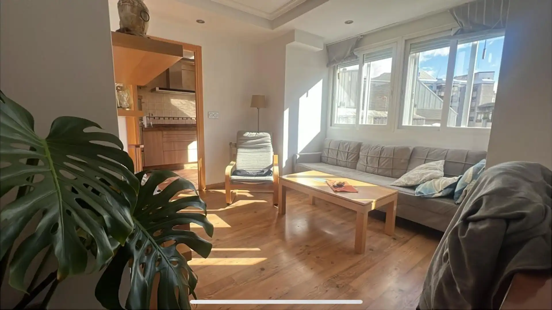 Living room of Flat for sale in Cáceres Capital  with Air Conditioner