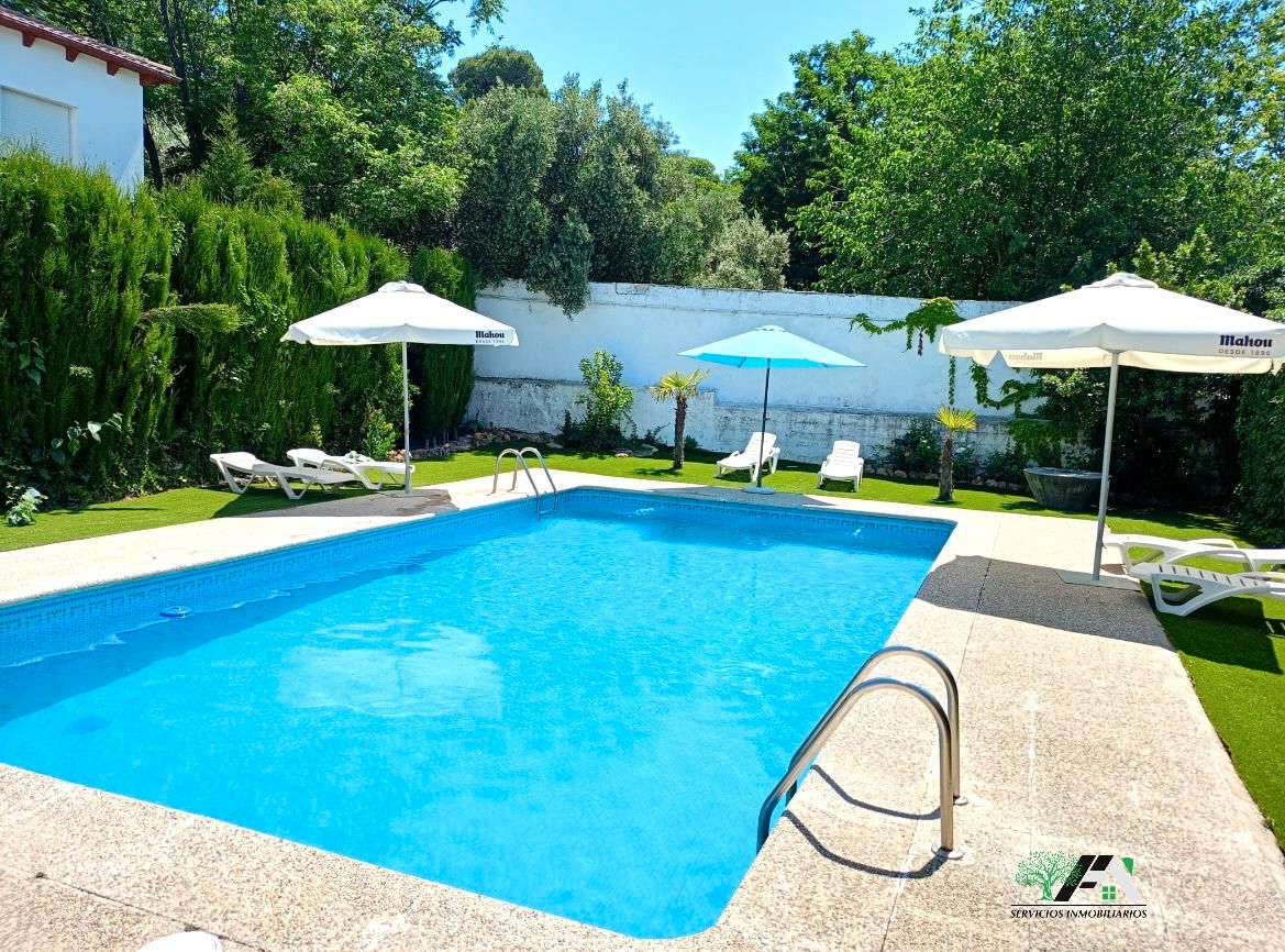 Swimming pool of House or chalet to rent in Baeza  with Private garden, Terrace and Furnished