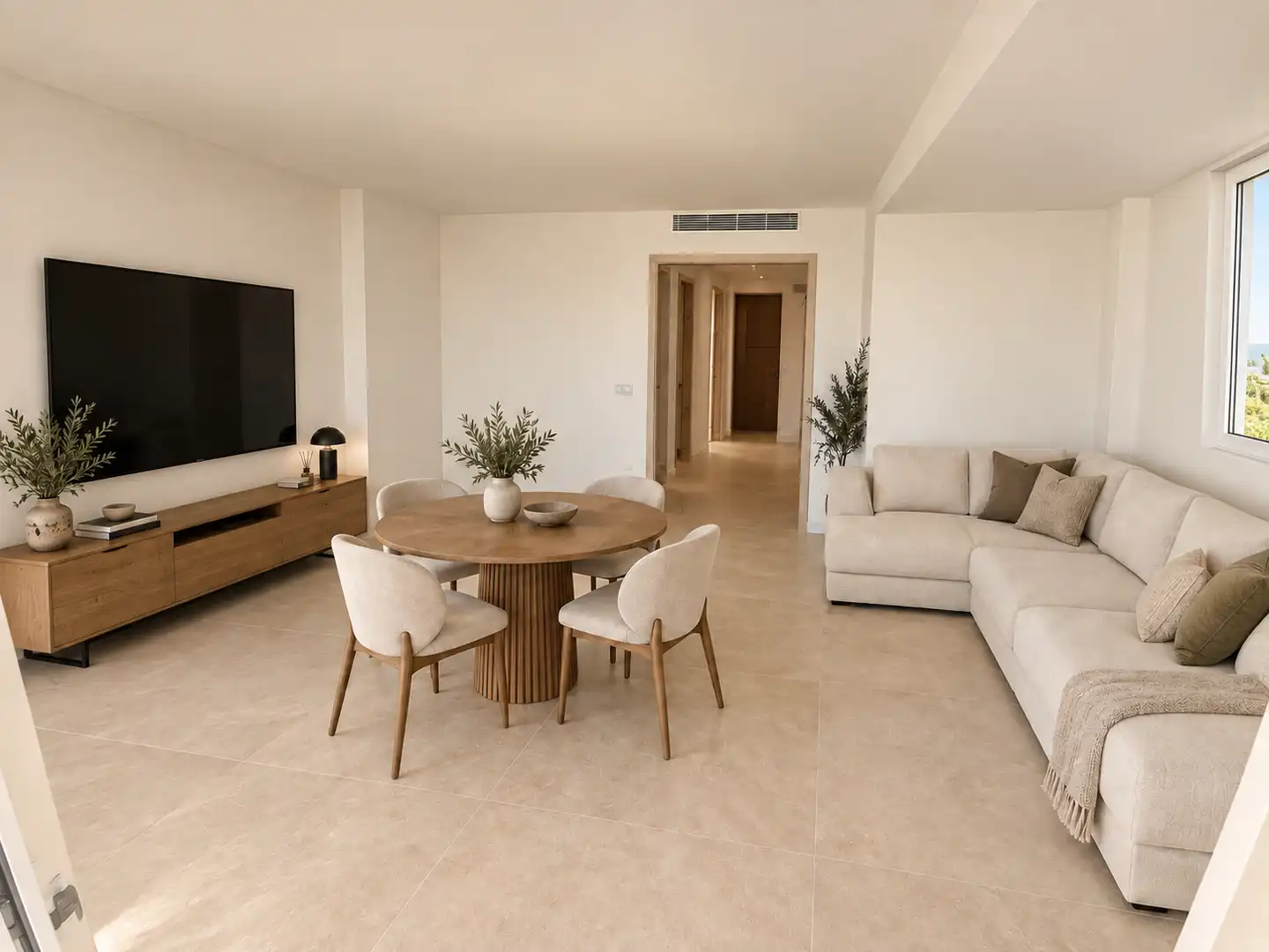 Living room of Detached homes for sale in Montserrat  with Air Conditioner, Terrace and Swimming Pool