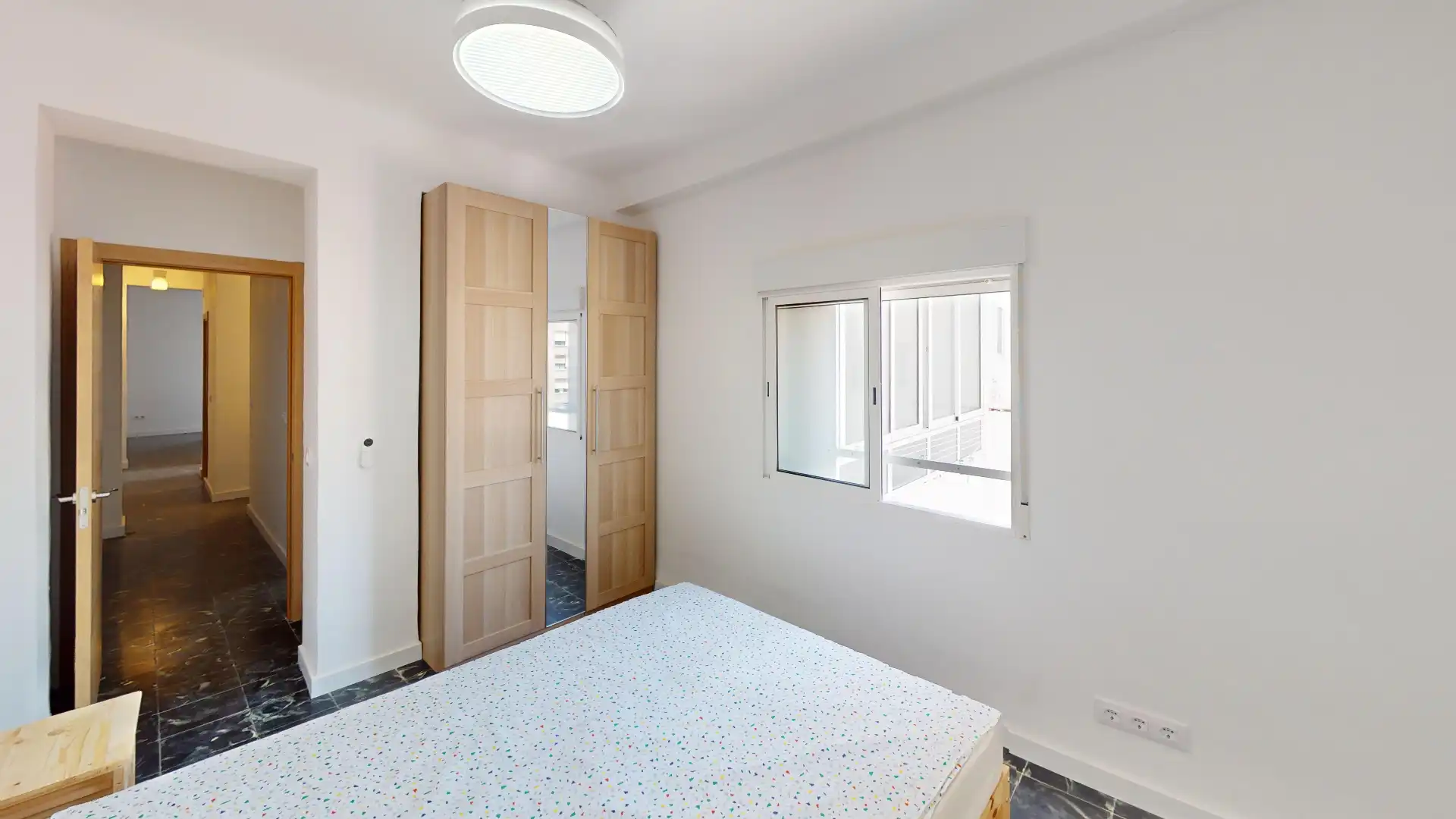 Bedroom of Flat for rent in Alicante / Alacant  with Furnished, Washing machine and TV