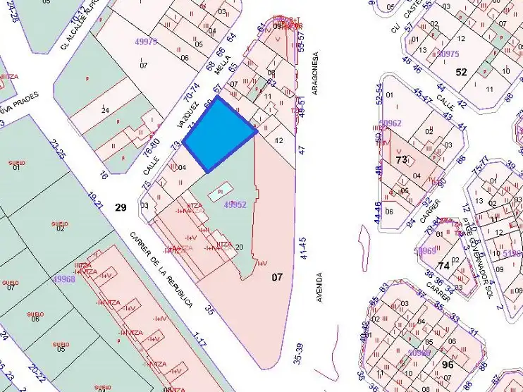 Terreno residencial en venta en Carrer Vázquez de Mella 69, imagen 9