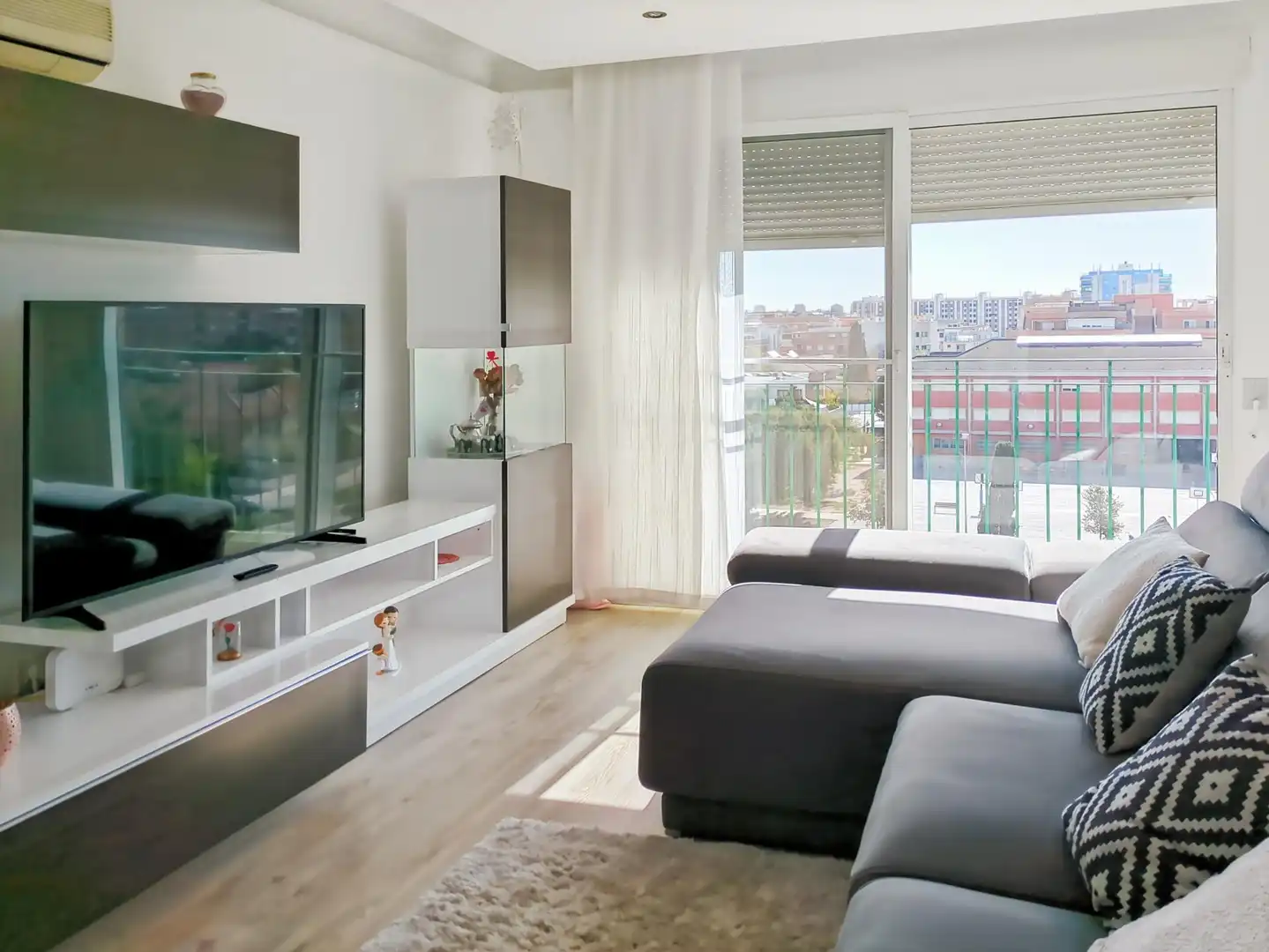 Sala de estar de Piso en venta en Sagunto / Sagunt con Amueblado