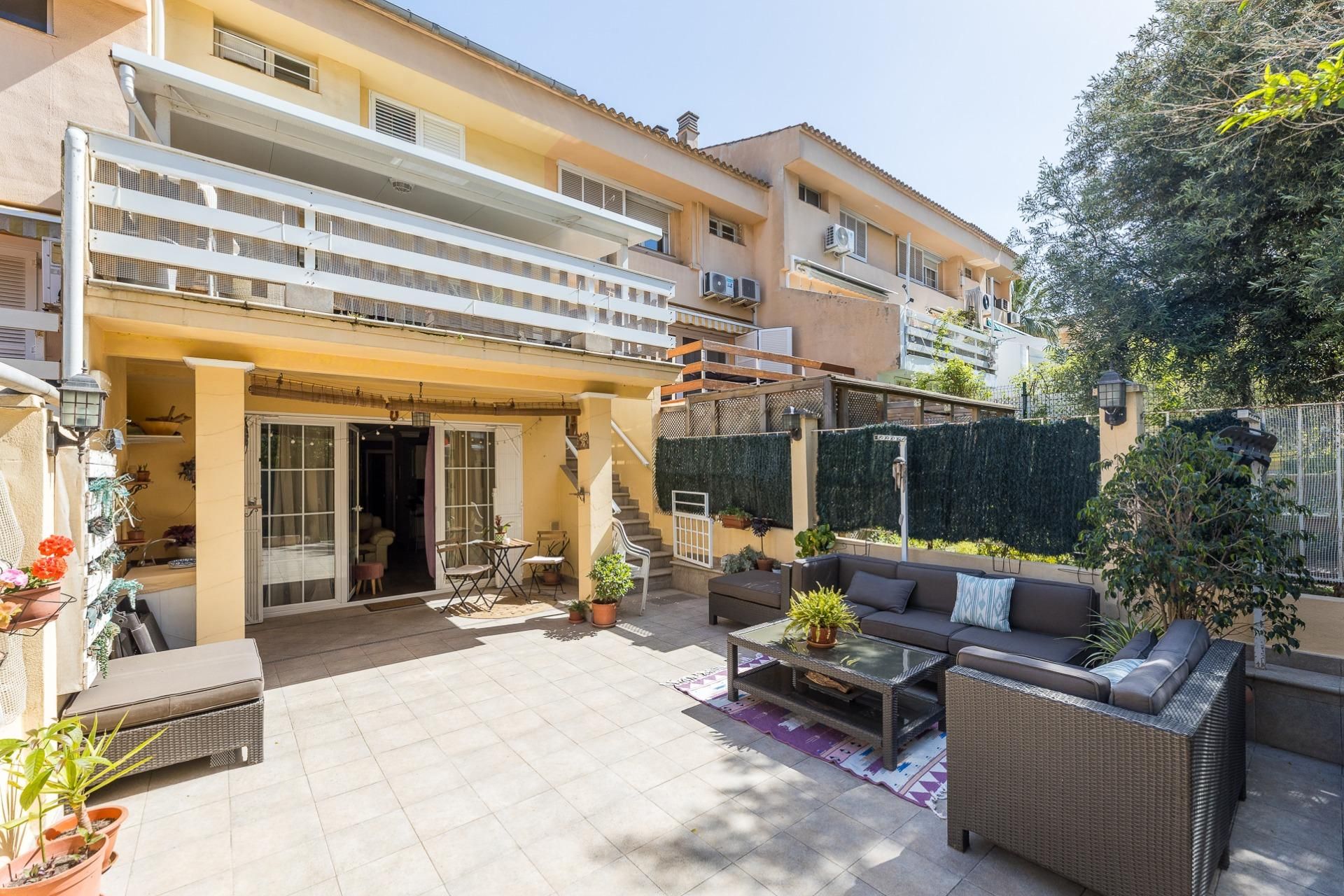 Garden of Single-family semi-detached for sale in  Palma de Mallorca  with Air Conditioner, Heating and Terrace