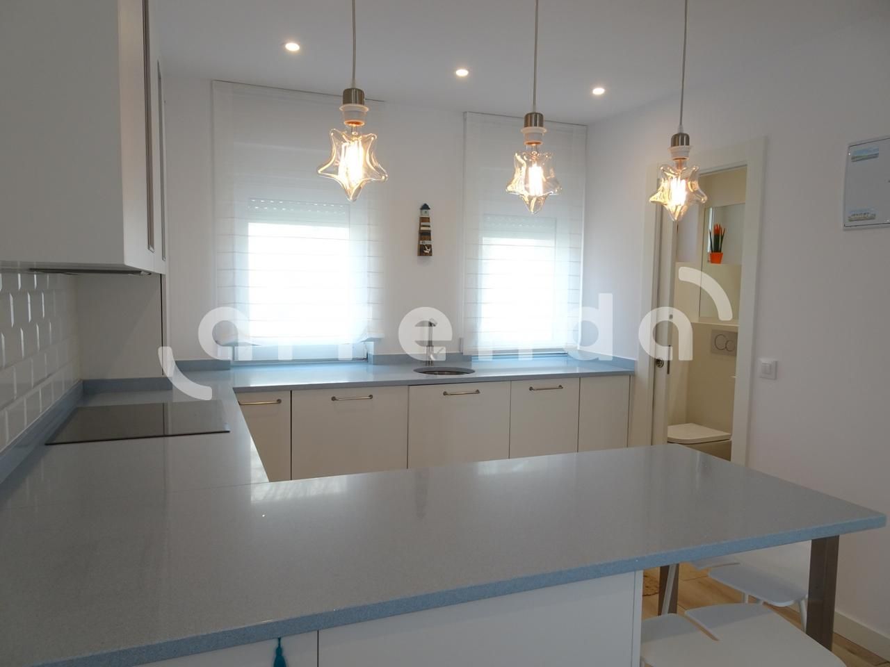 Kitchen of Apartment to rent in Santander  with Heating and Furnished