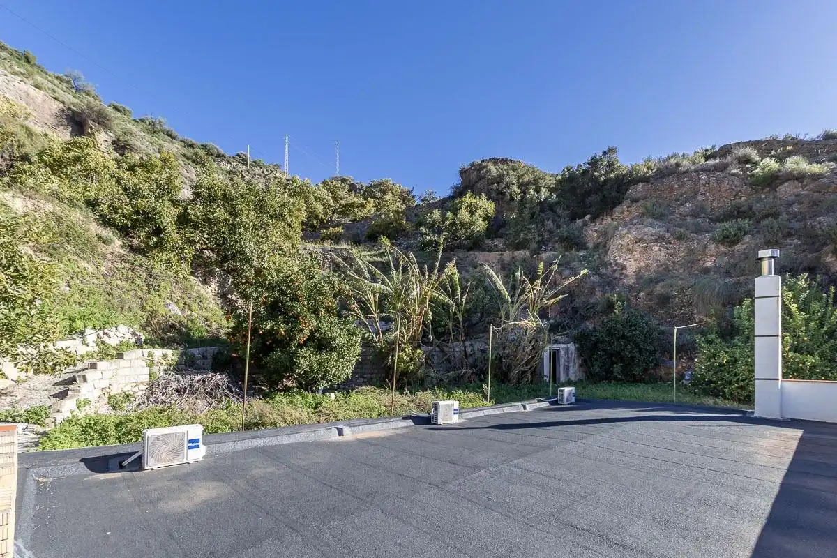 Exterior view of Houses for sale in Los Guájares  with Air Conditioner, Private garden and Swimming Pool