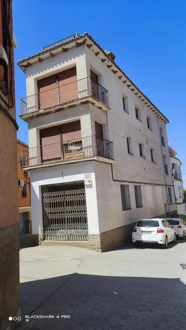 Exterior view of Houses for sale in Lagartera  with Air Conditioner, Parquet flooring and Storage room