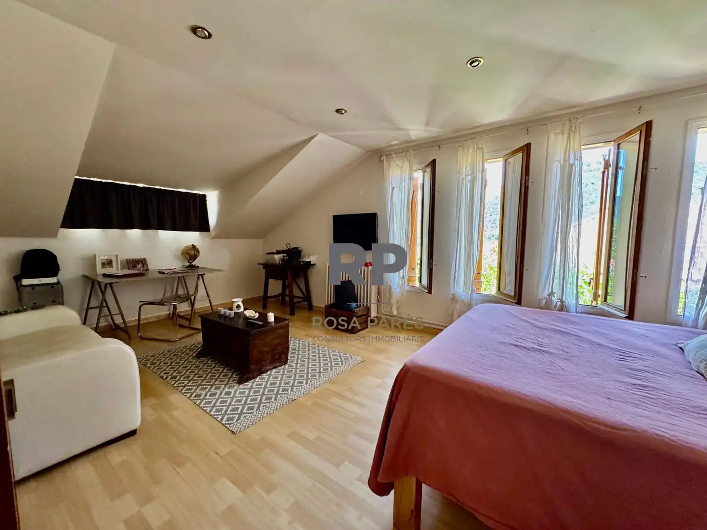 Dormitori de Casa o xalet en venda en Aiguafreda amb Calefacció, Jardí privat i Terrassa