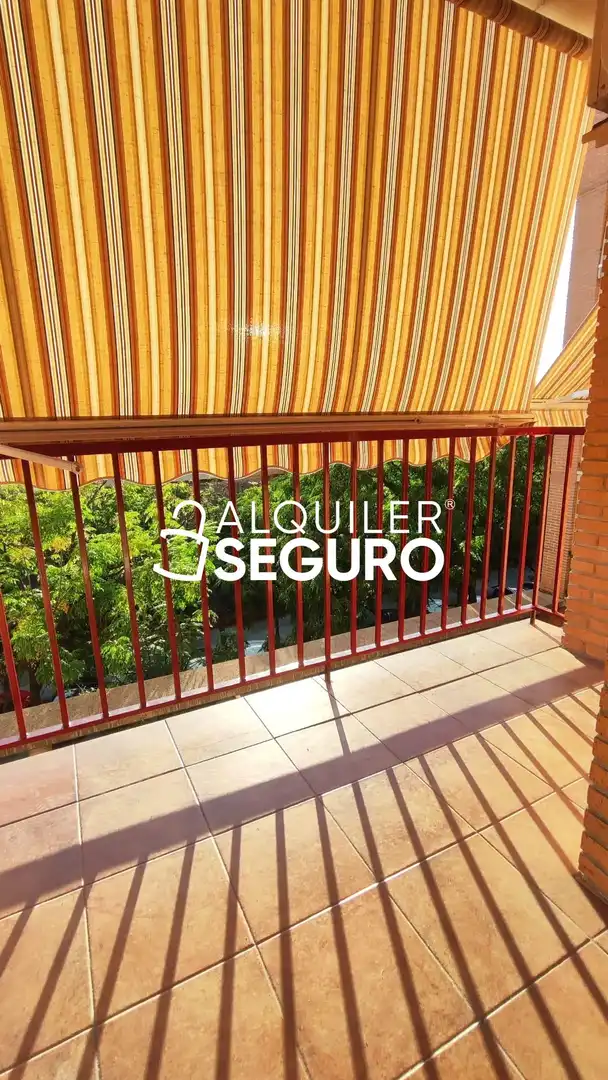 Terrasse von Wohnung zur Miete in Valencia mit Klimaanlage und Terrasse