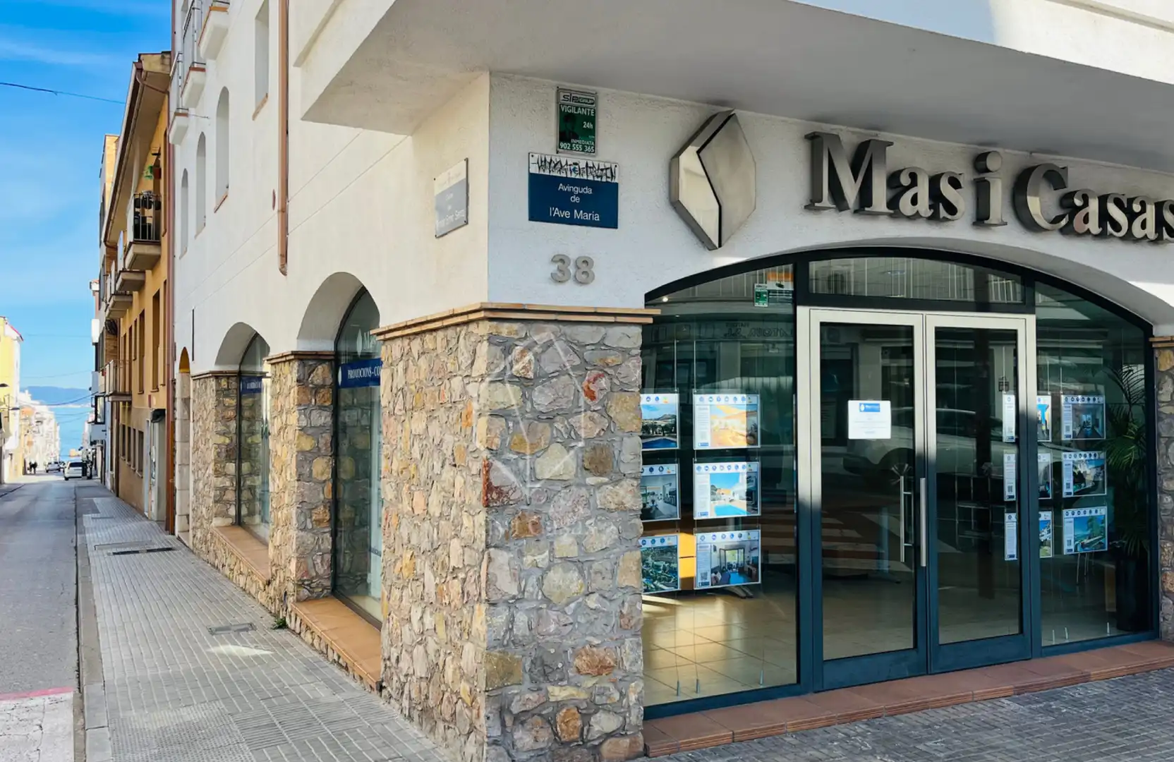 Exterior view of Detached homes for sale in L'Escala  with Air Conditioner, Heating and Private garden