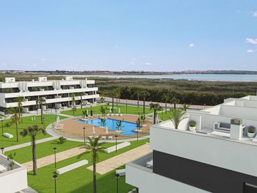 Flat with pool for sale in El Raso