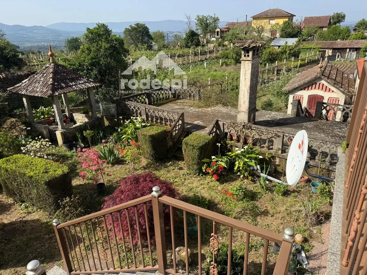 Garten von Einfamilien-Reihenhaus zum Verkauf in As Neves   mit Heizung