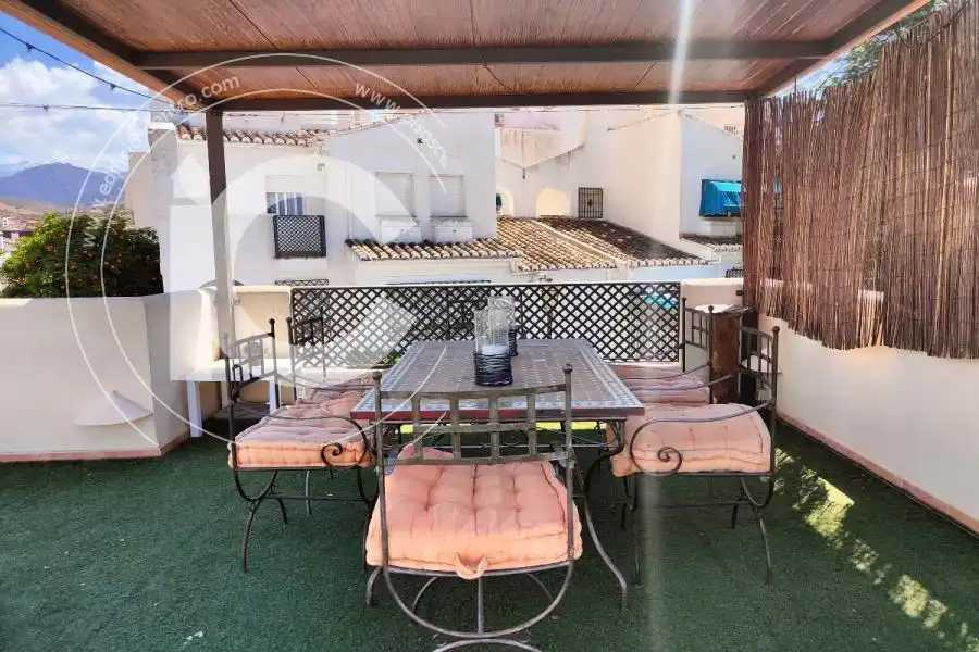 Terraza de Casa o chalet de alquiler en Huétor Vega con Aire acondicionado y Jardín privado