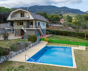 Piscina de Casa o xalet en venda en Campins amb Terrassa, Piscina i Balcó