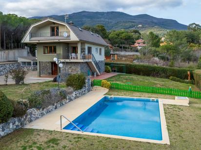 Swimming pool of House or chalet for sale in Campins  with Terrace, Swimming Pool and Balcony