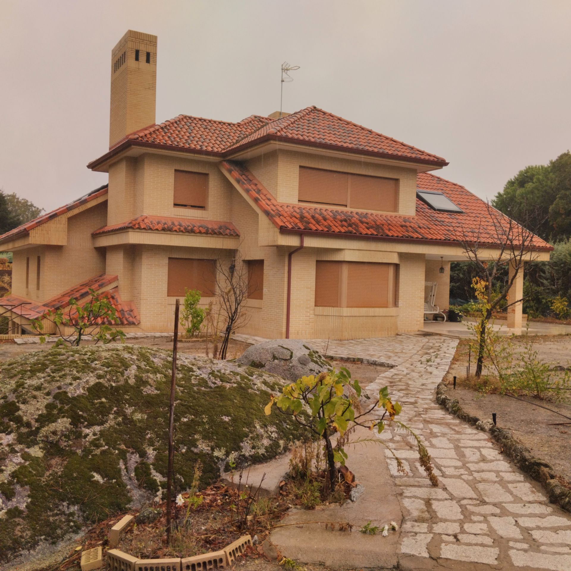 Vista exterior de Casa o chalet en venta en El Escorial con Calefacción, Jardín privado y Parquet