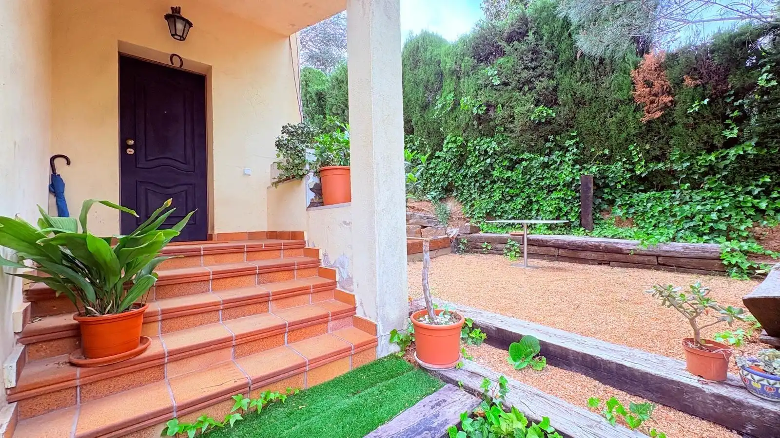 Terrassa de Casa o xalet en venda en Castellar del Vallès amb Calefacció, Jardí privat i Terrassa