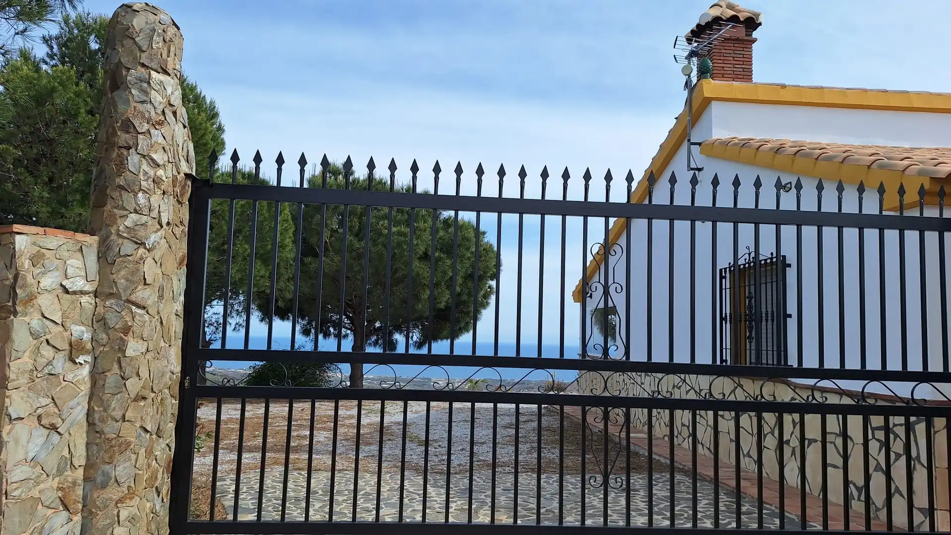 Garten von Country house zur Miete in Vélez-Málaga mit Privatgarten, Terrasse und Schwimmbad