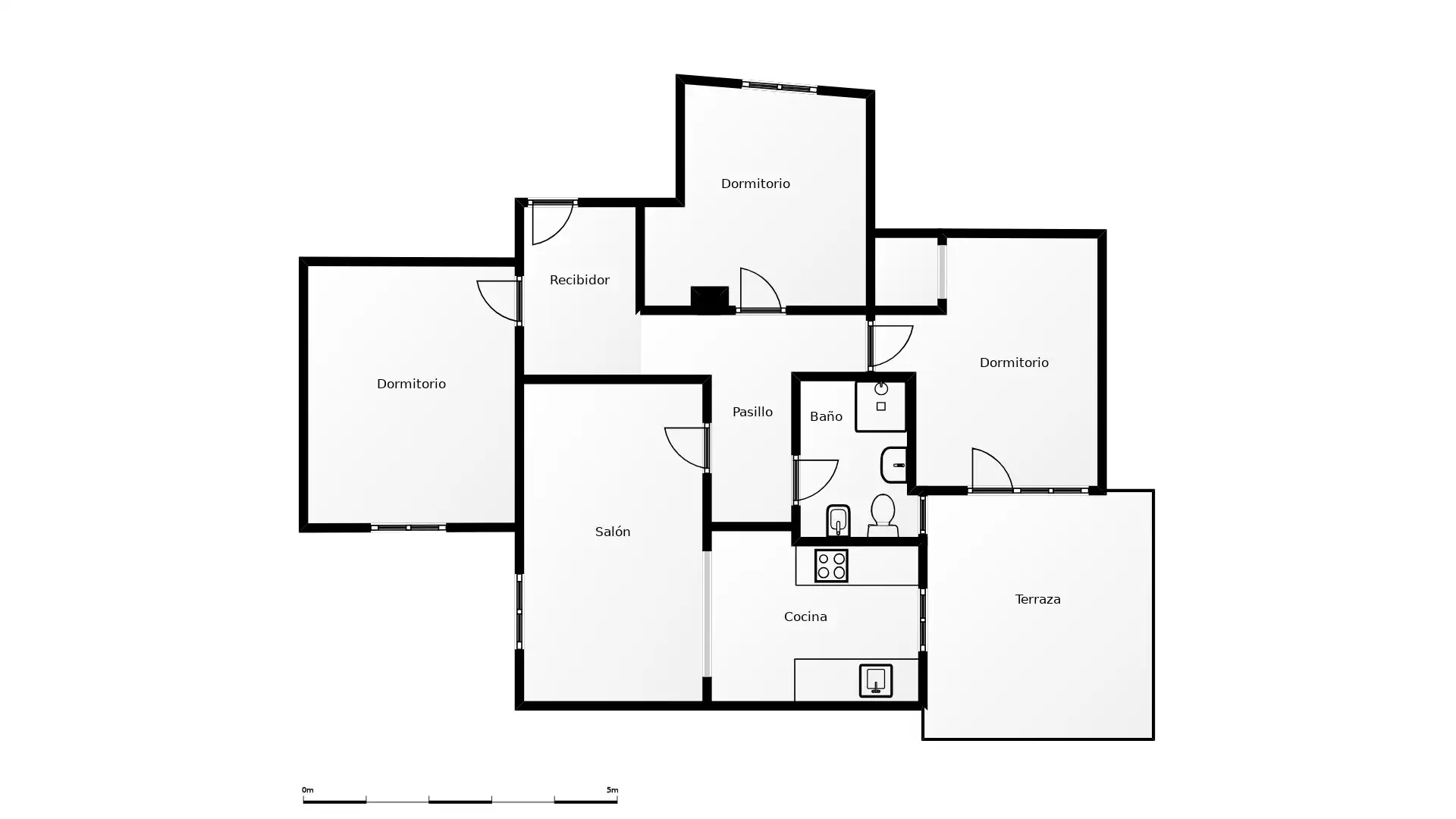 Flat for sale in Bembibre