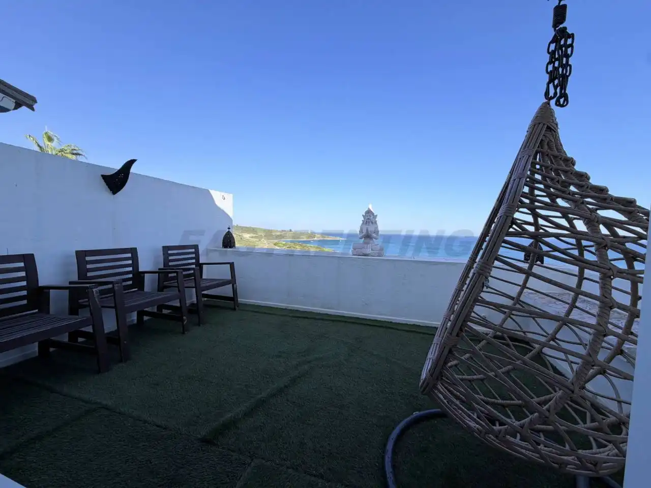 Terrace of Detached homes for rent in La Alcaidesa  with Air Conditioner, Terrace and Furnished