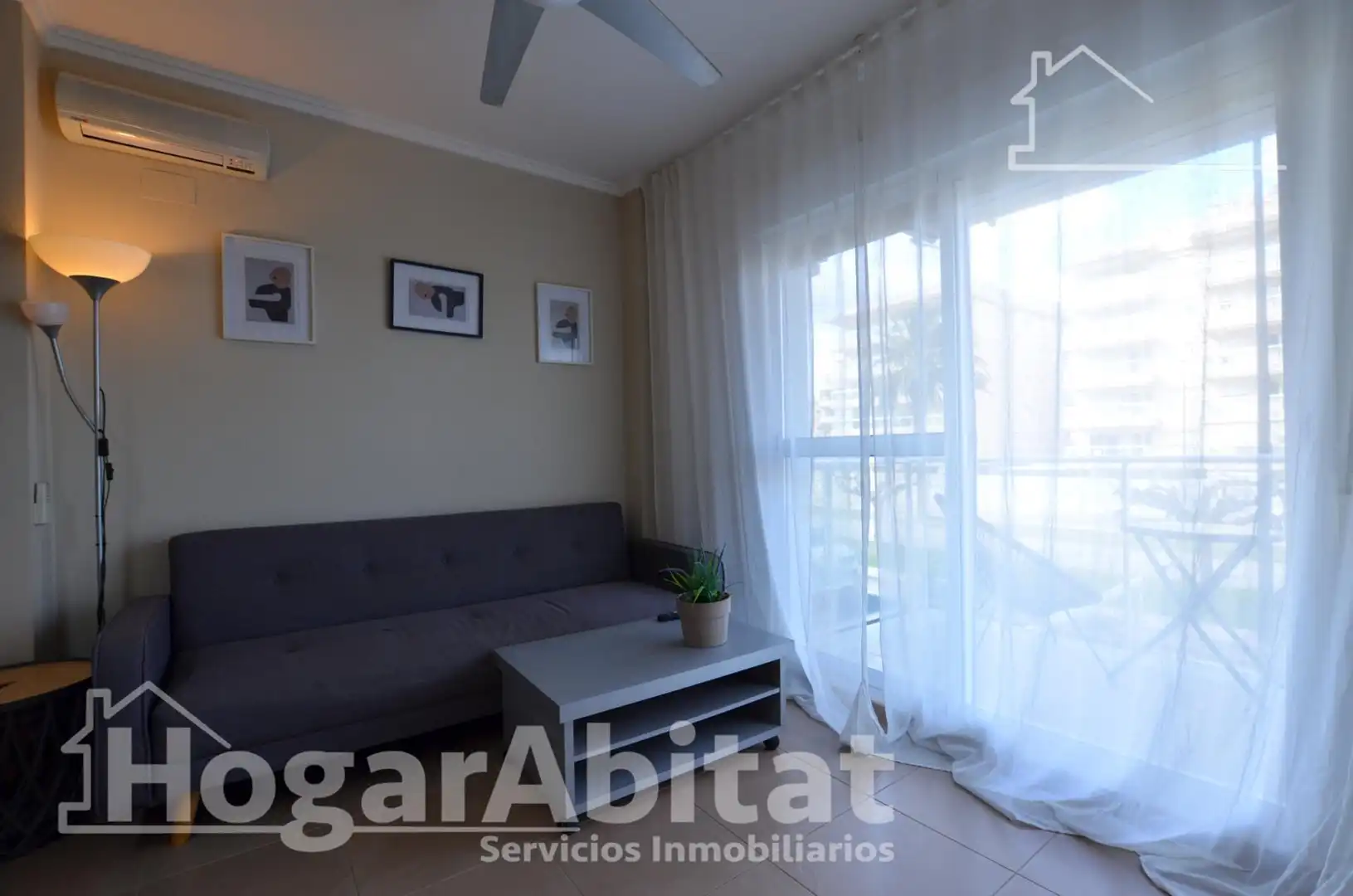 Bedroom of Flat for sale in Daimús  with Air Conditioner, Terrace and Balcony