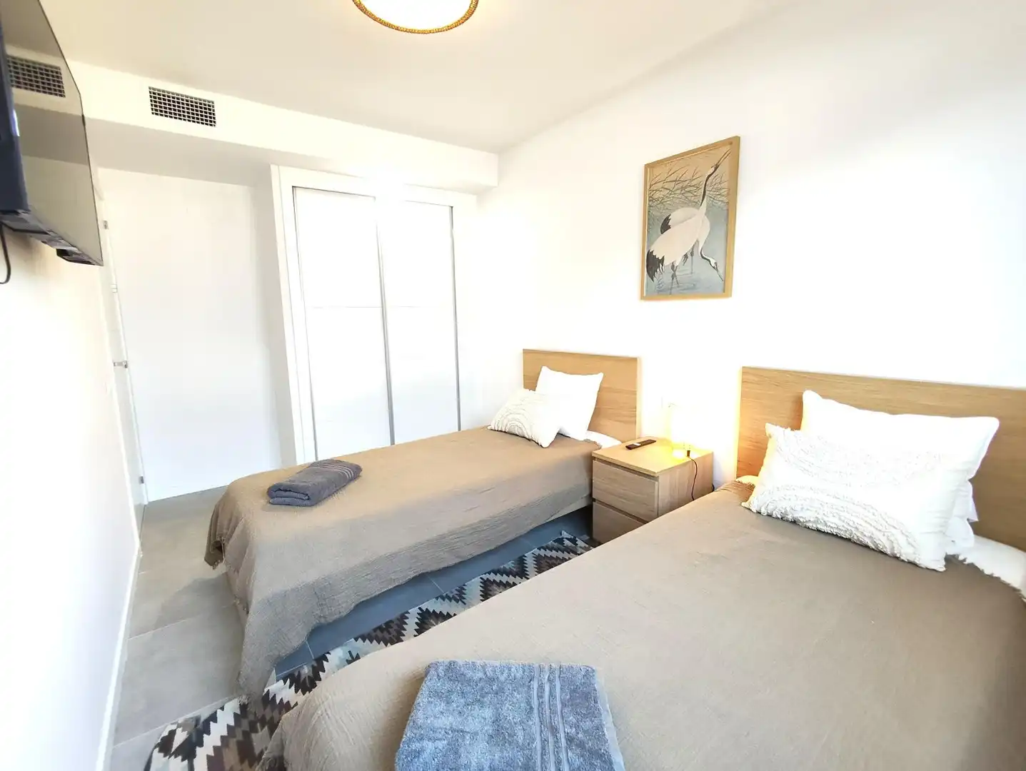 Bedroom of Ground floor for rent in Orihuela  with Air Conditioner, Heating and Private garden