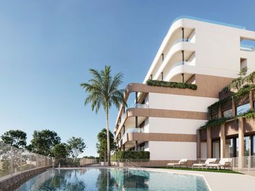 Apartament amb balcó en venda a Playa Bahía Dorada