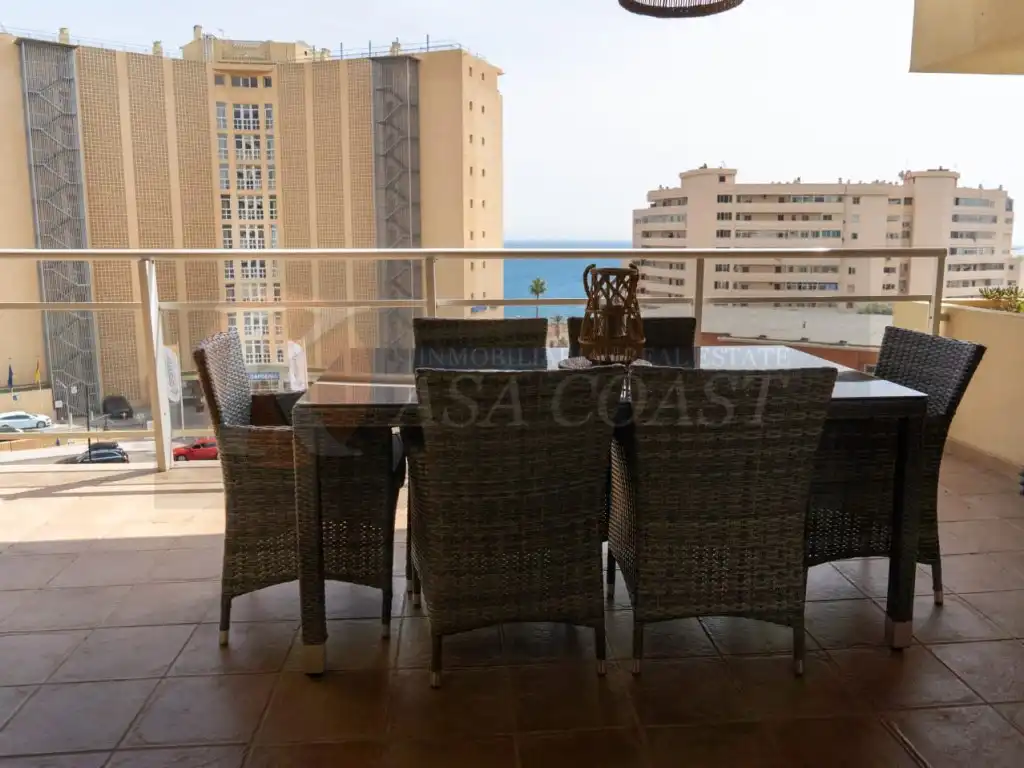 Terraza de Piso en venta en Fuengirola con Aire acondicionado, Jardín privado y Terraza