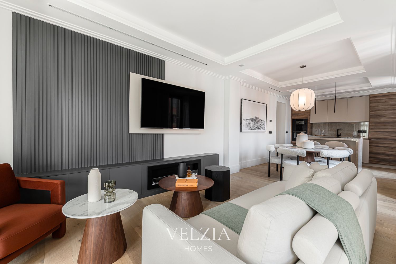 Living room of Flat for sale in  Madrid Capital  with Air Conditioner, Heating and Storage room