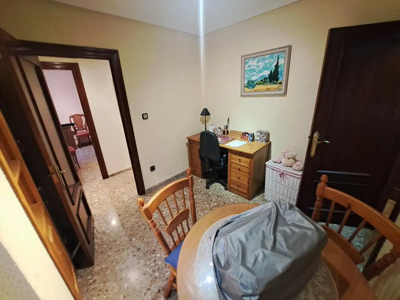 Bedroom of Flat for sale in Zaragoza  with Heating, Terrace and Storage room
