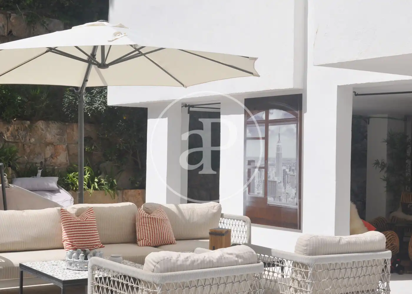 Terrace of Houses for rent in  Palma de Mallorca  with Air Conditioner, Heating and Private garden