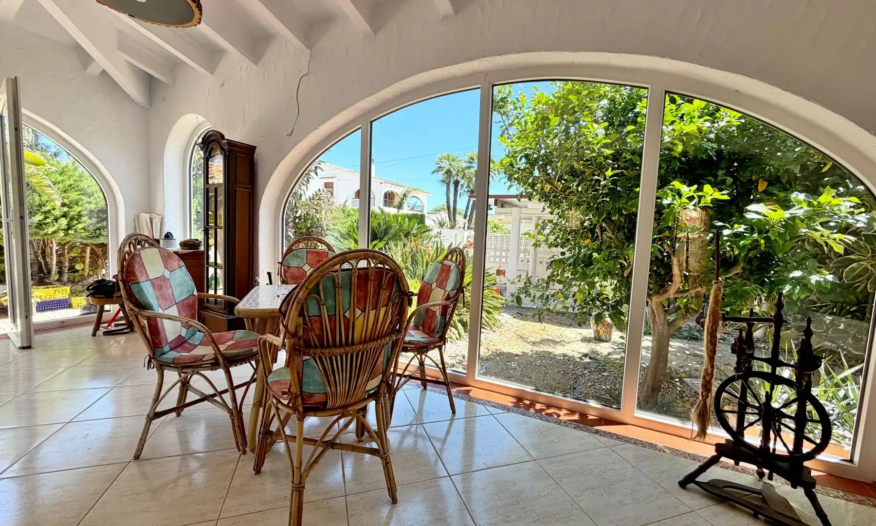 Dining room of Houses for sale in Dénia  with Air Conditioner, Heating and Private garden