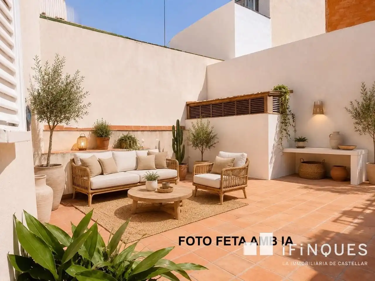Terraza de Planta baja en venta en Castellar del Vallès con Calefacción, Terraza y Internet