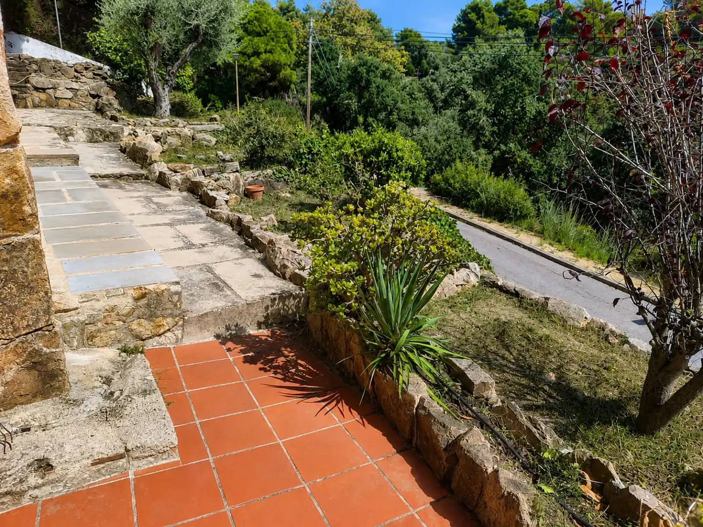 Terrassa de Casa o xalet en venda en Tossa de Mar amb Calefacció, Jardí privat i Terrassa