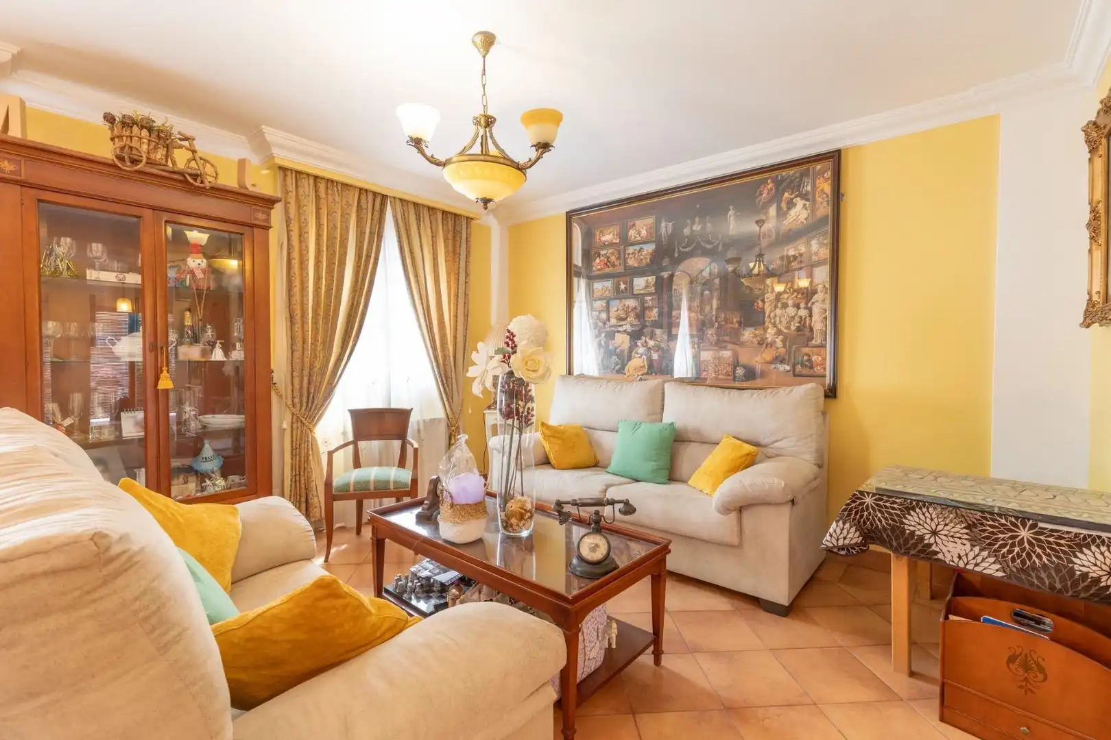 Sala de estar de Casa o chalet en venta en Gójar