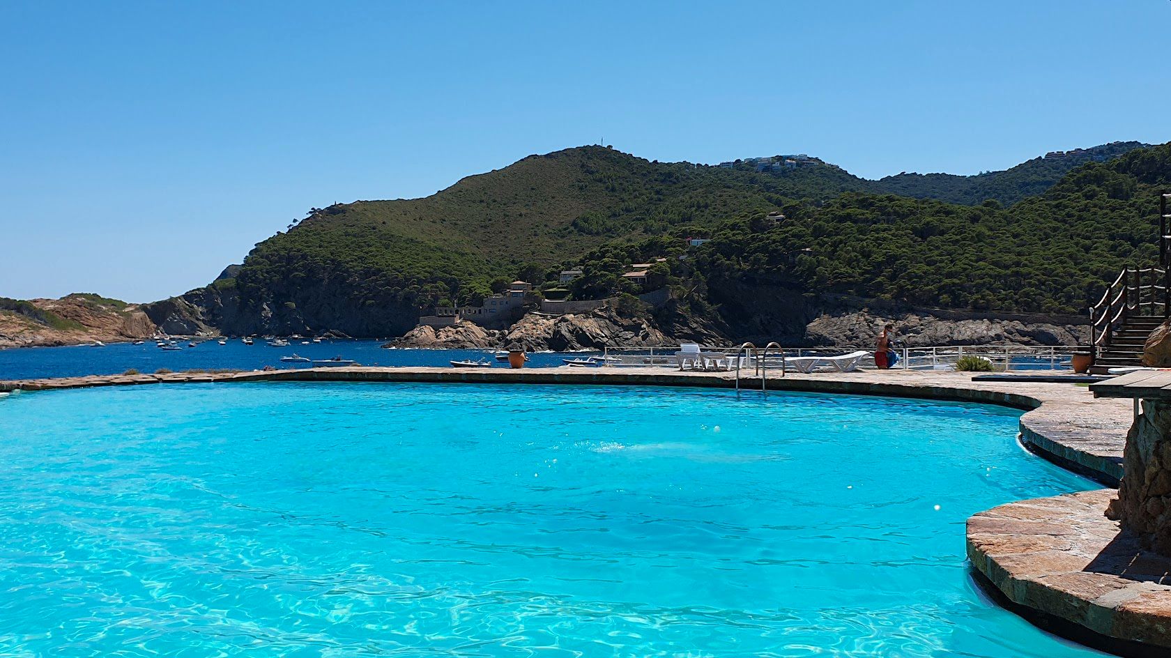 Piscina de Pis de lloguer en Begur amb Aire condicionat, Calefacció i Terrassa