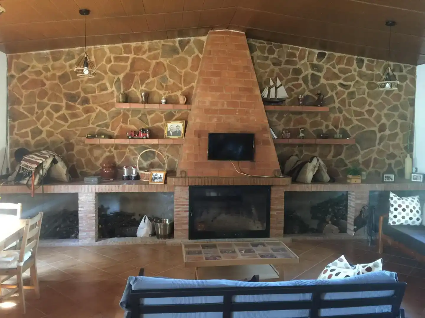 Sala d'estar de Pis en venda en Talarrubias amb Jardí privat i Moblat
