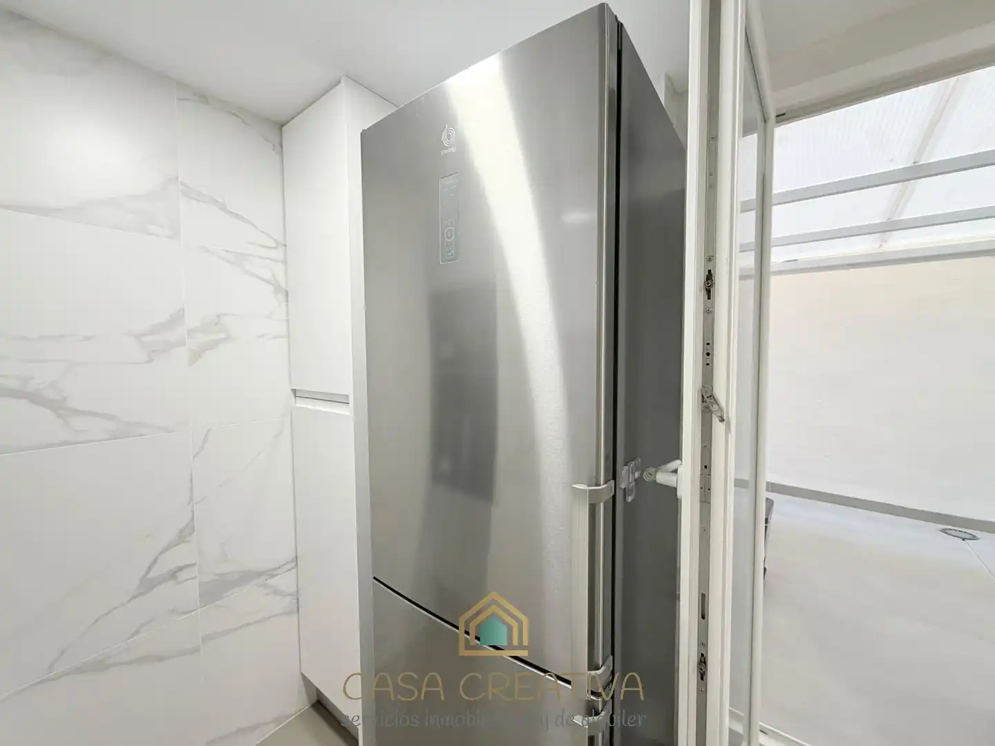 Cocina de Piso de alquiler en Valencia con Aire acondicionado, Calefacción y Terraza